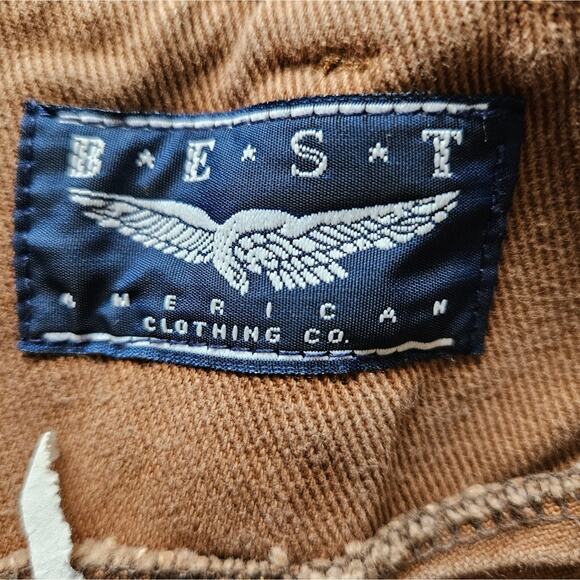 Best American Clothing Company Heavy Duty Cowgirl Brown Midi Denim Skirt - Picture 5 of 10